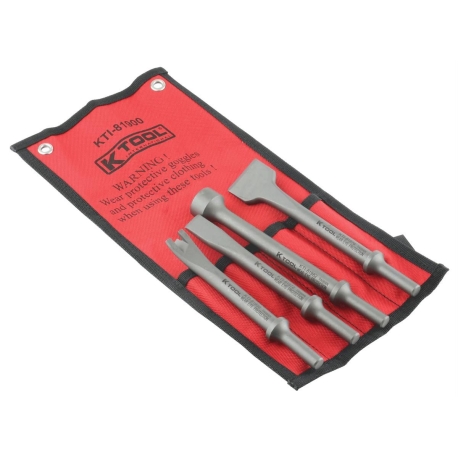 Pneumatic chisel and punch set Ktools 81900