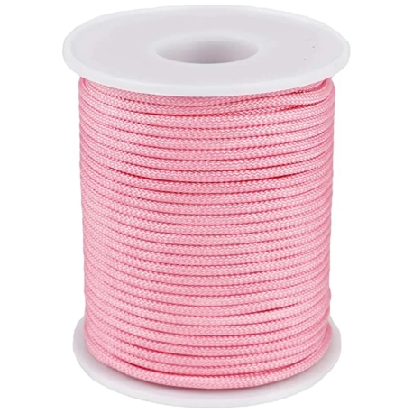Braided Nylon Twine 300' pink 164311