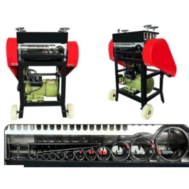 wire stripper KOA (Motor 220V x 60hz) -Double Axis Double 6-Blade