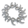 10 piece metric crowfoot wrench set, SUNEX  9710M