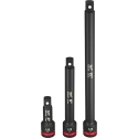 Milwaukee Shockwave 3 pc 1/2'' drive extension set 49-66-6715