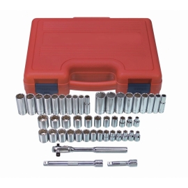 Complete 3/8'' drive SAE/MM socket set 22547