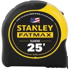 Stanley Fat Max 25' measuring tape 33-725