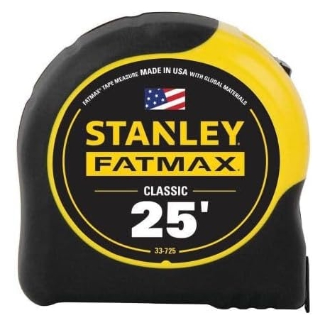 Stanley Fat Max 25' measuring tape 33-725