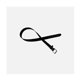 Ceinture en cuir polochon MOYEN (DC763M)