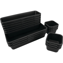 16 piece Drawer Organizer Locking bin set W1570