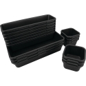 16 piece Drawer Organizer Locking bin set W1570