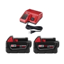 Milwaukee M18 5.0 BATTERY 2PK STARTER KIT