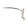 Grease Control Handle with Flexible Hose and Triple Swivel BTGG