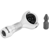 Titan 11340 1/4-Inch Drive x 2-1/4-Inch 90-Tooth Swivel Head Nano Ratchet with Hex Drive Handle