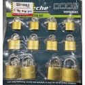 12 piece padlock set  BT03005