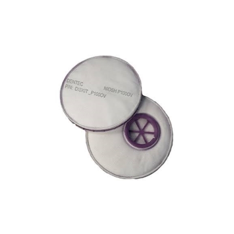 Respirator Filters P100 - 10 pack  15FDISKITP100