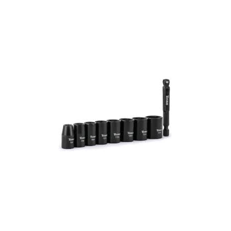 Socket set 1/4'' metric Titan tools 46201