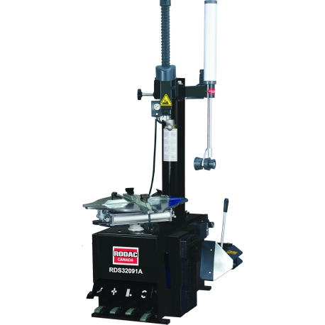 HD tire changer with pressurized air jet   32091A