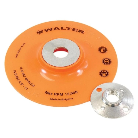 WALTER TAMPON DE SOUTIEN 5'' X 5/8-11 POUR DISQUE A SABLER - 15D054