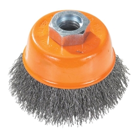 WALTER BROSSE D'ACIER 3'' X 5/8-11 BOISSEAU ONDULER .0118 - 13D304