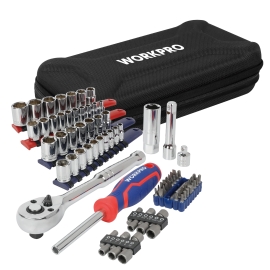 Workpro 84 piece mechanic tool kit 209006