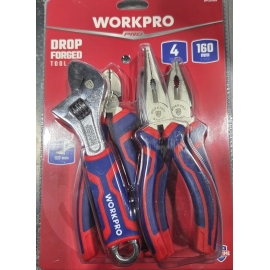 Workpro 4 pc plier set  201009