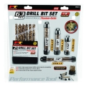 63 piece drill bit set  W9013