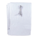 Milky white tarpaulin 8' x 10'  181518