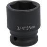 Impact socket 35mm x 3/4"" drive    365235