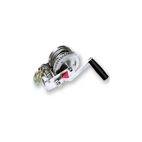 2,000lb Geared Winch, Steel Cable