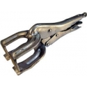 Welding plier 10 inch 2 prong with locking clamps. (707321)