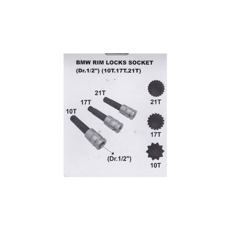 BMW RIM LOCK SOCKET SET 