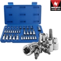 35PC TORQ BIT AND E-SOCKET BIT SET (10070)