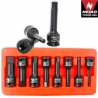 8PC 1/2 INCH DR. STAR IMPACT SOCKET BIT SET