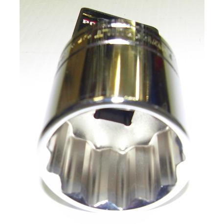 POWERBUILT 34MM SHALLOW CHROME 12 POINT SOCKET (PW34)