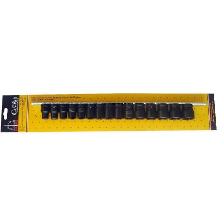 SOCKET SET SHALLOW 1/2 DRIVE, 12 POINT (35549CP)