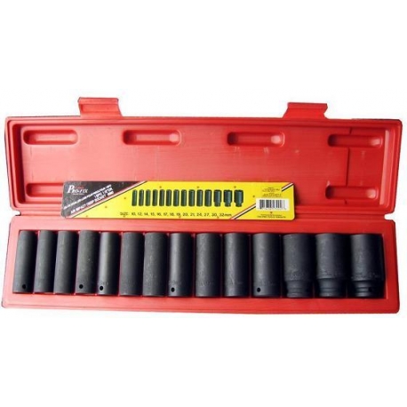 1/2 INCH DRIVE DEEP IMPACT SOCKET SET MM (57002CP)