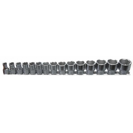 1/2 INCH DRIVE SHALLOW SOCKET SET SAE (71126CP)