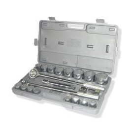 21PC MM SOCKET SET, 3/4 DRIVE (701152)