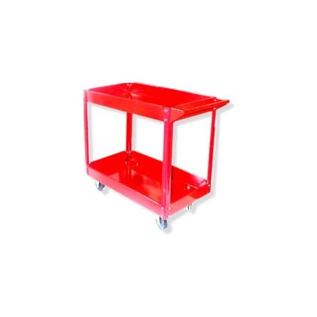 2-SHELF RED SERVICE CART -C- (53000)