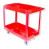 2-SHELF RED SERVICE CART -C- (53000)