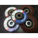 10 pack 60 grit aluminum oxide flap discs (flap60)