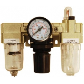Air Filter L Reg. & Lubricator with Gauge 1/4'' (AC200002)