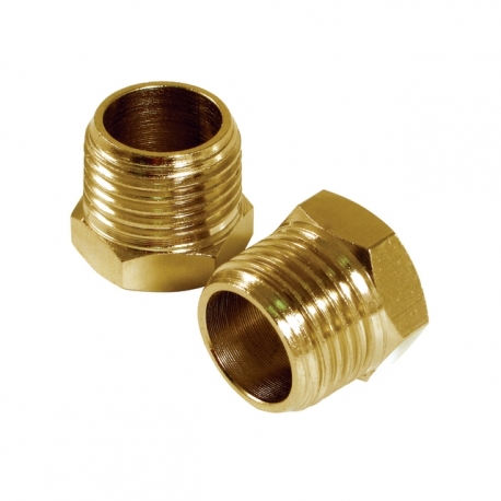 Brass fitting bushing reducer (14252)