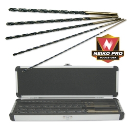 12 inch long steel drill bit set (10260B)