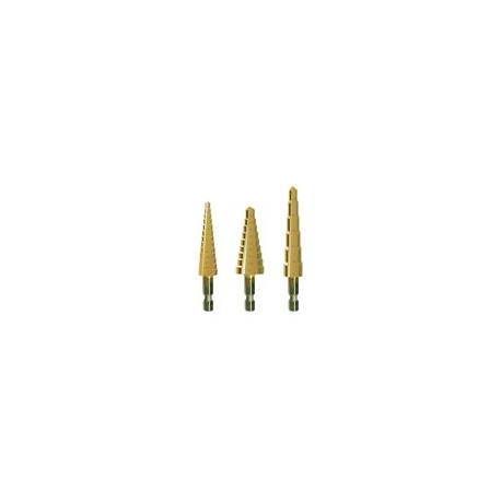 3 PC Step Drill Bit Set (36420)