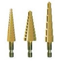 3 PC Step Drill Bit Set (36420)