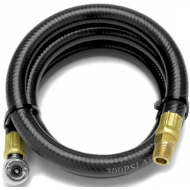 4 foot air hose with tire chuck (w10057)