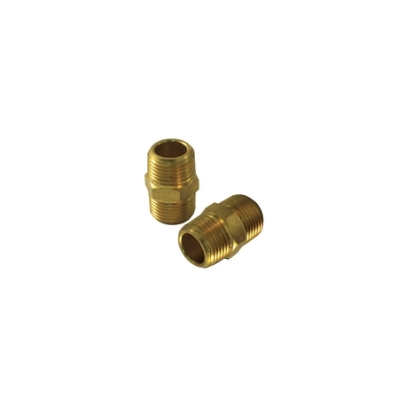 Raccord hexagonal - 2 pces 3/8 po. NPT (14242)