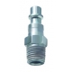 2 pc - Industrial M-Style Plug 1/4 inches NPT Female(14911)
