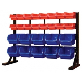 STORAGE RACK W/ 26 PC BINS (20460)