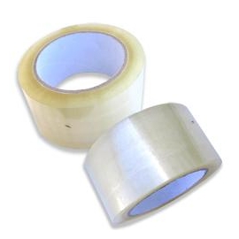 Clear Carton Sealing Tape, pack of 6 (50053)
