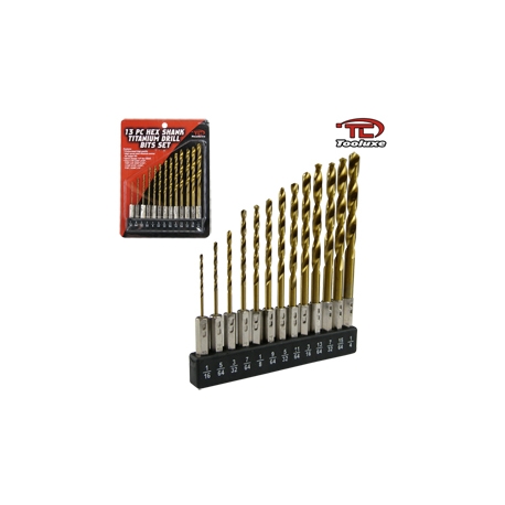 Drill bits, hexagonal insert tips (10171)