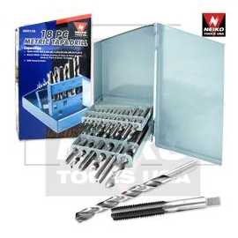 18pc Tap & Drill Bit (00918)